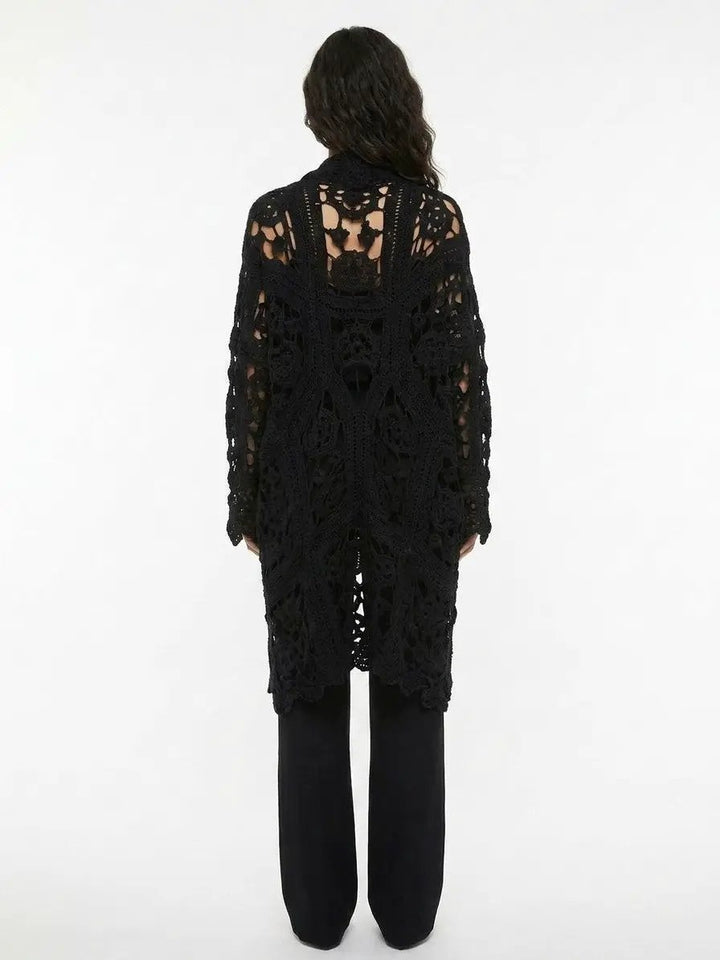 Dolce &amp; Gabbana Sample Sale | Dolce &amp; Gabbana Black Virgin Wool Cardigan - | Designer outlet