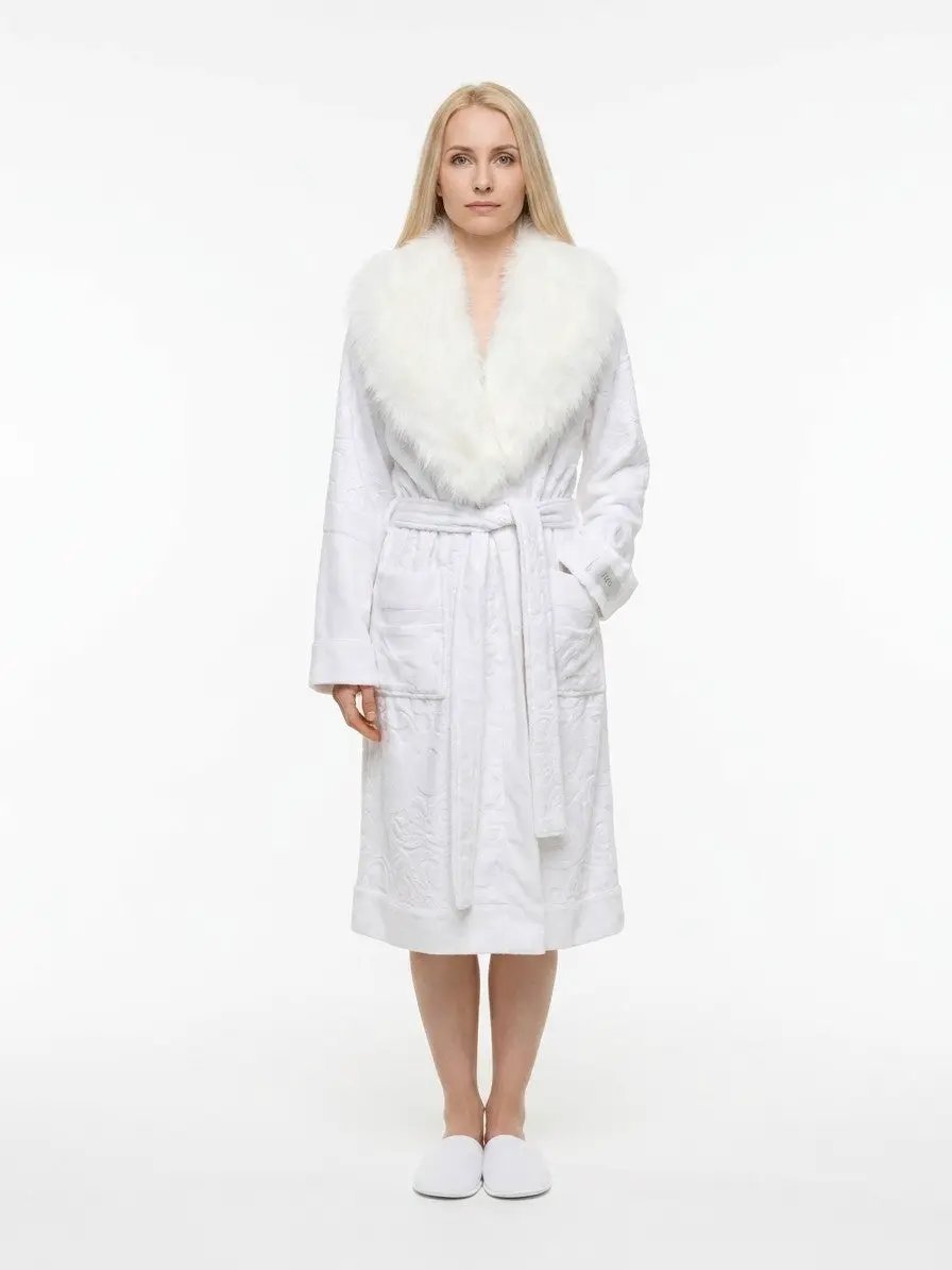Dolce &amp; Gabbana Sample Sale | Dolce &amp; Gabbana White Cotton Coat - | Designer outlet