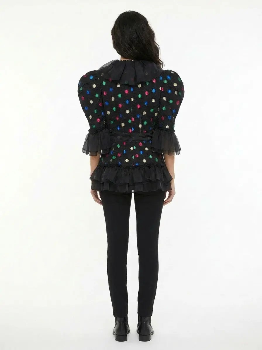 Dolce &amp; Gabbana Sample Sale | Dolce &amp; Gabbana Multicolor Acetate Biker Jacket - | Designer outlet
