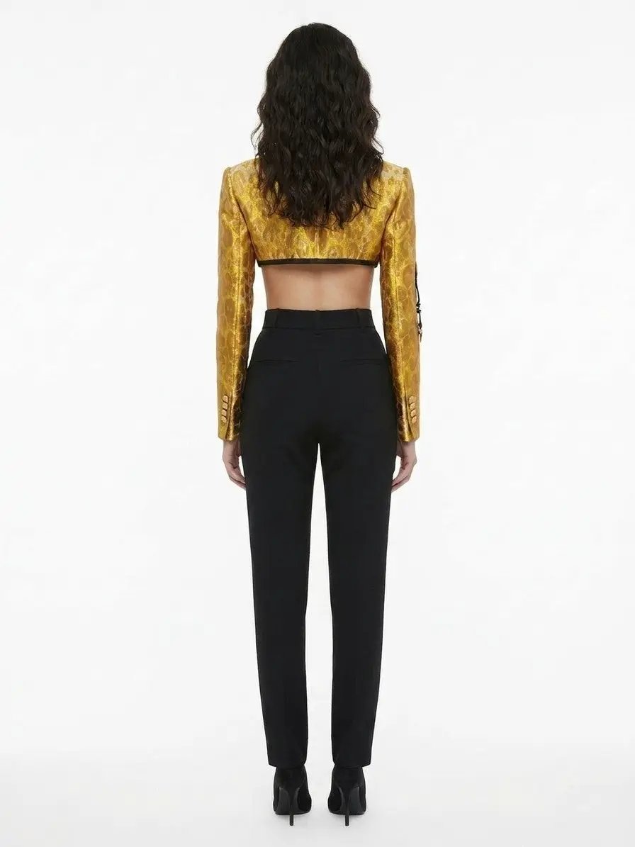 Dolce &amp; Gabbana Sample Sale | Dolce &amp; Gabbana Multicolor Elastane Full-Length Jacket - | Designer outlet