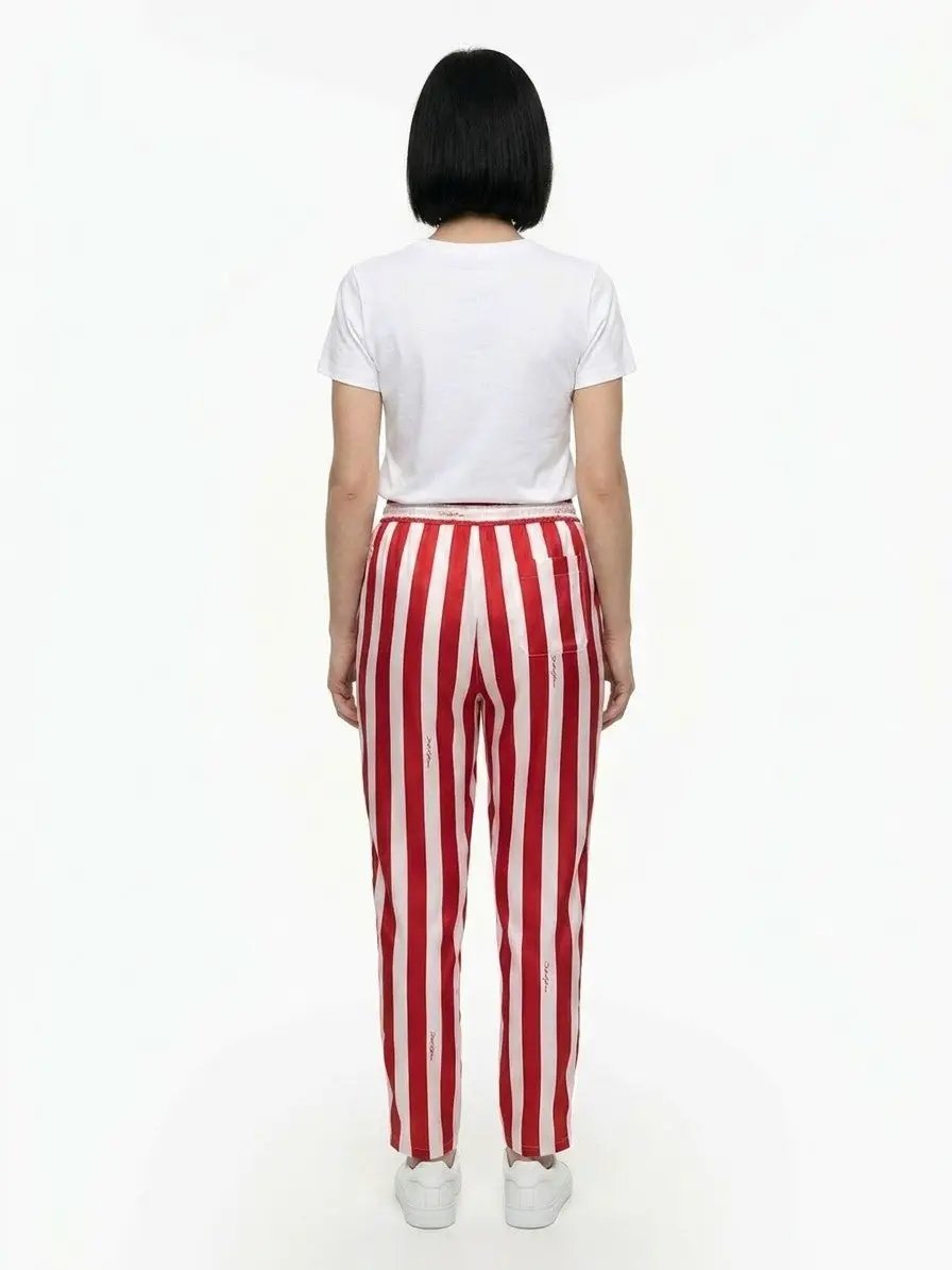Dolce & Gabbana Sample Sale | Dolce & Gabbana Multicolor Silk Casual Pants - | Designer outlet