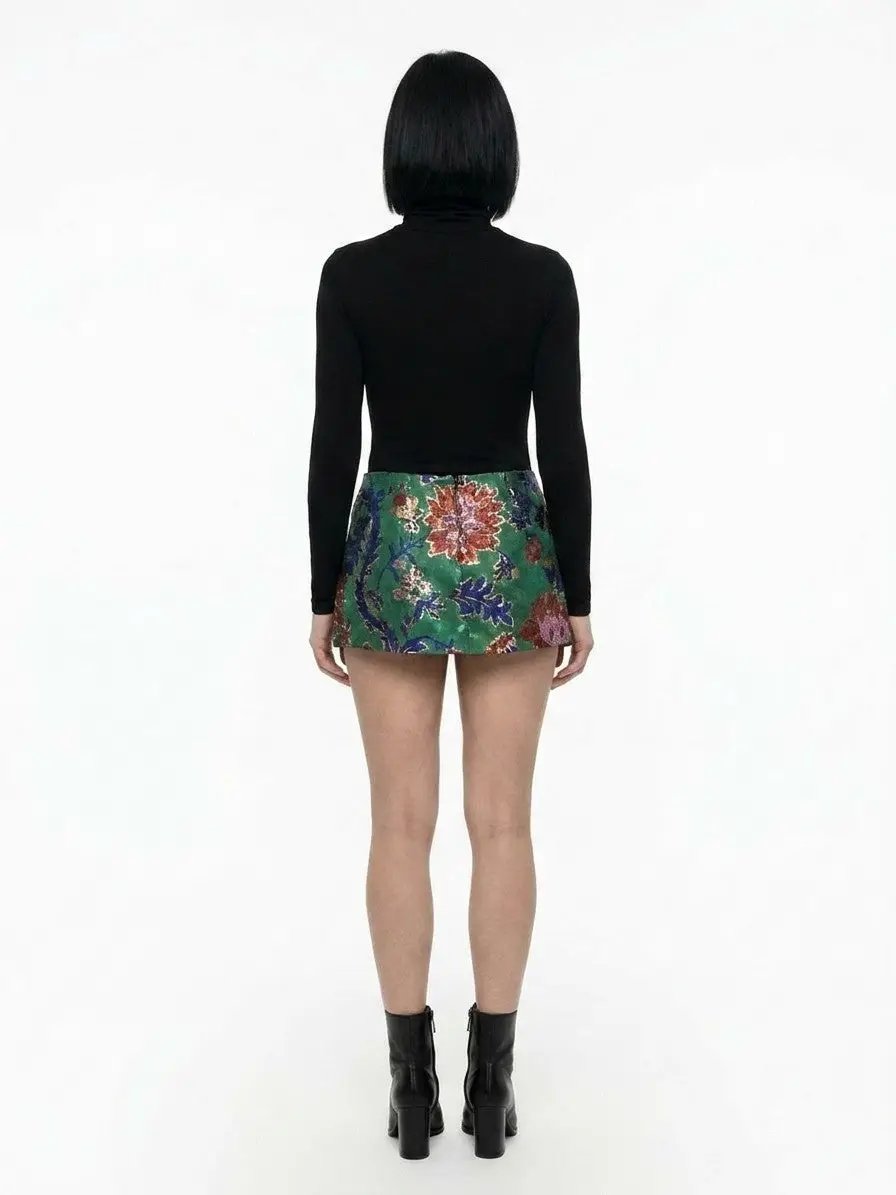 Dolce &amp; Gabbana Sample Sale | Dolce &amp; Gabbana Multicolor Cotton Mini Skirt - | Designer outlet