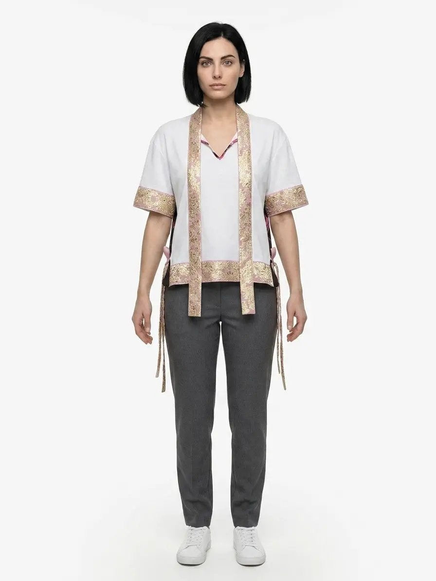 Dolce &amp; Gabbana Sample Sale | Dolce &amp; Gabbana White Elastane T-Shirt - | Designer outlet