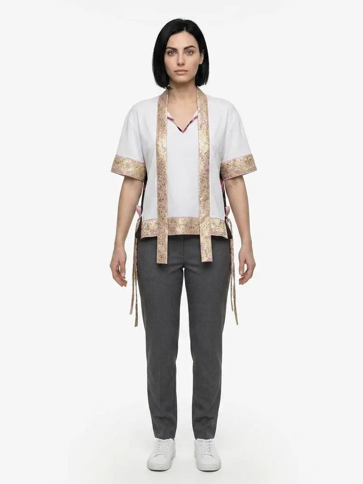 Dolce &amp; Gabbana Sample Sale | Dolce &amp; Gabbana White Elastane T-Shirt - | Designer outlet