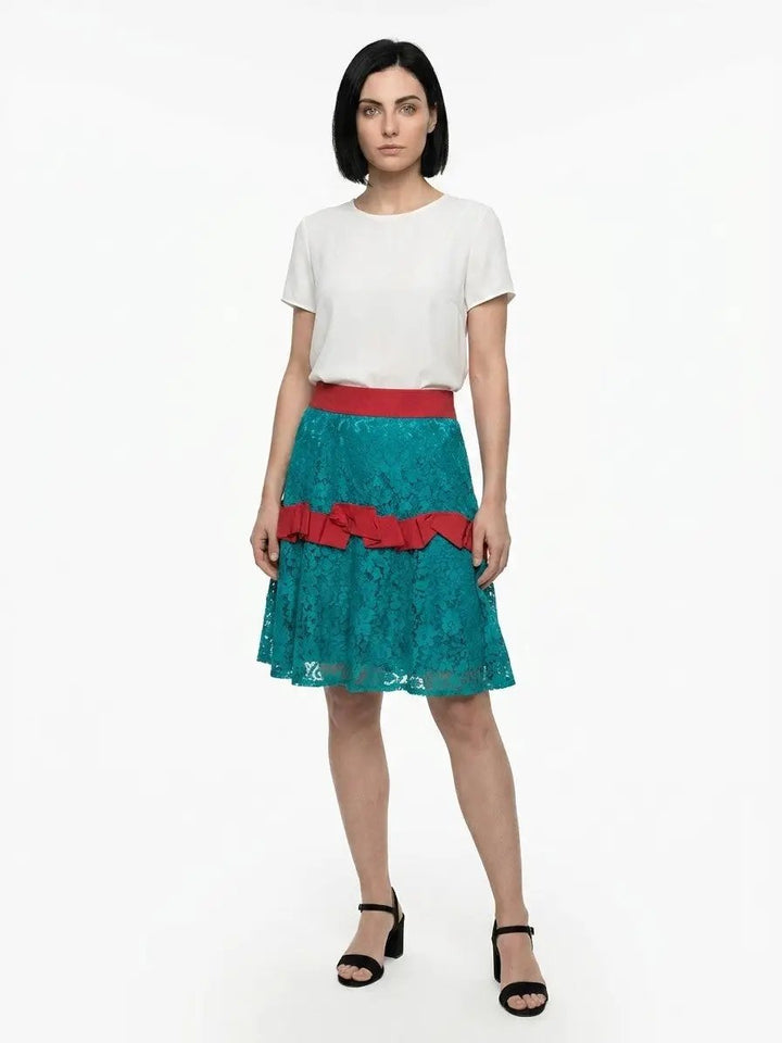 Dolce &amp; Gabbana Sample Sale | Dolce &amp; Gabbana Pink Elastane Skirt - | Designer outlet