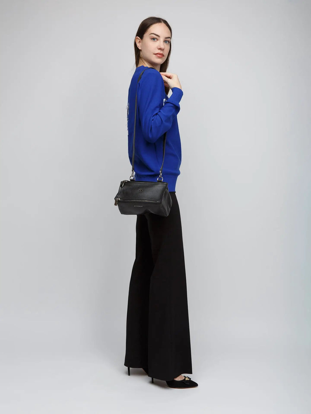 Givenchy Sample Sale | Givenchy Gray Calfskin Handbag - | Designer outlet