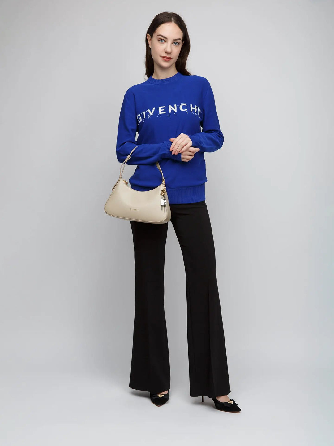 Givenchy Sample Sale | Givenchy Beige Calfskin Handbag - | Designer outlet