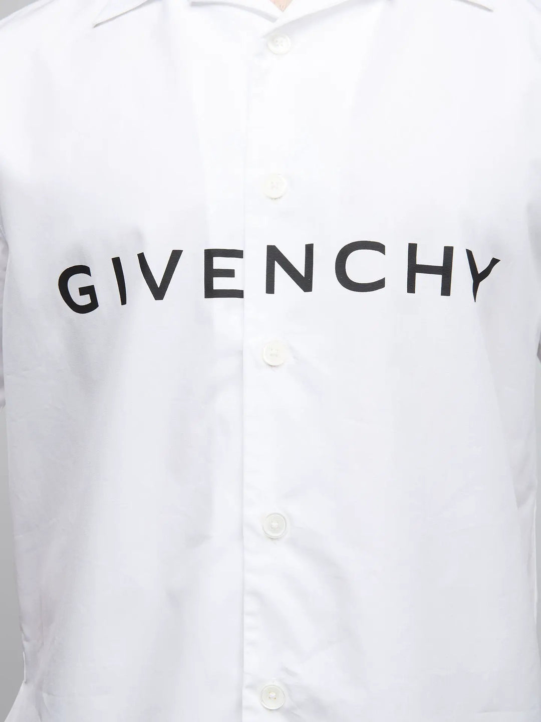Givenchy Sample Sale | Givenchy Bicolor Cotton Shortsleeve Shirt - | Designer outlet