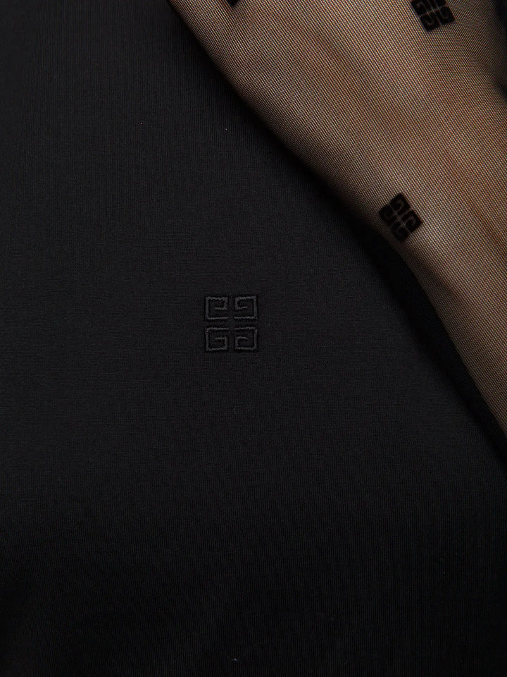 Givenchy Sample Sale | Givenchy Black Cotton Long Sleeve T-Shirt - | Designer outlet