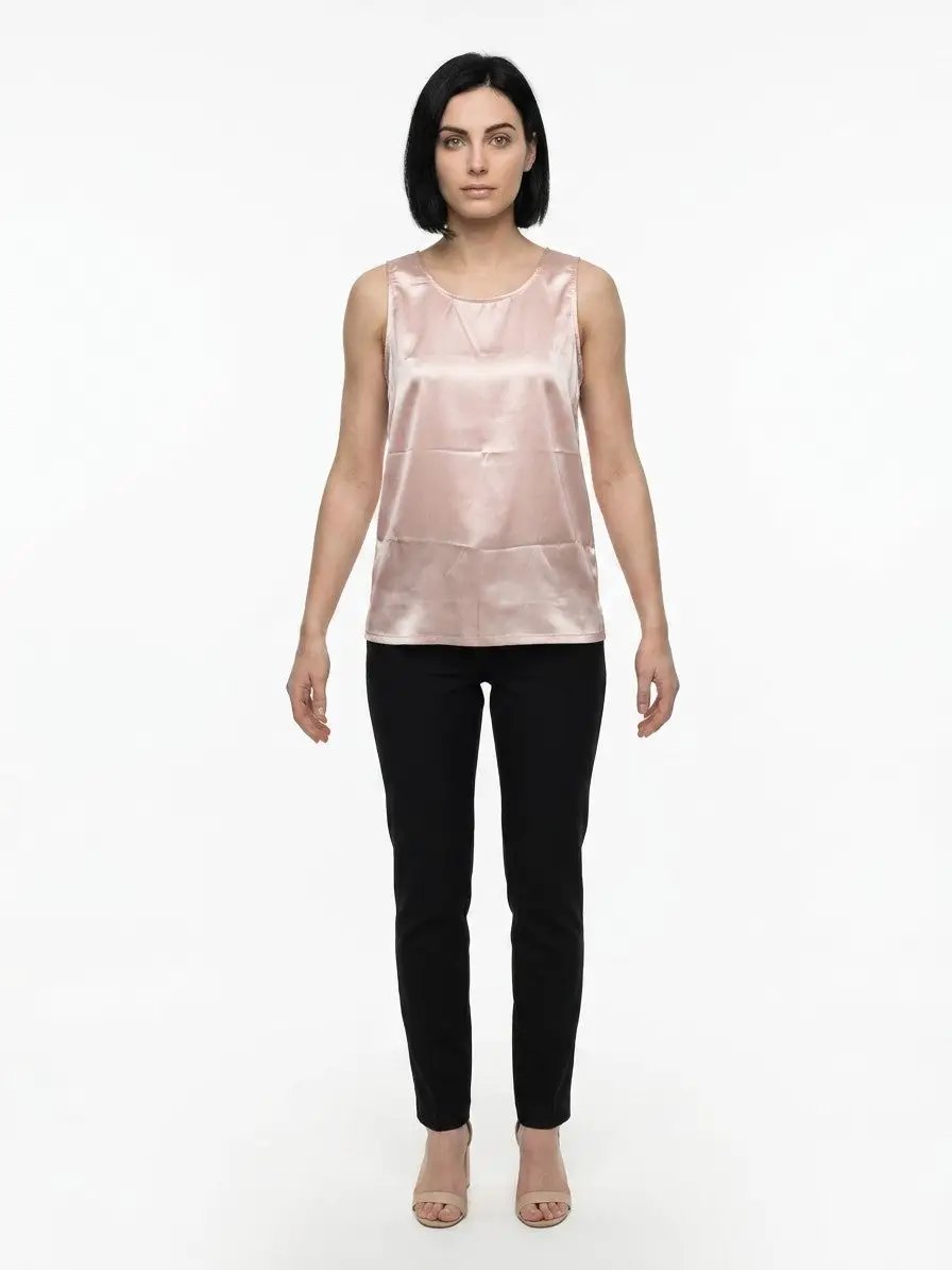 Dolce & Gabbana Sample Sale | Dolce & Gabbana Pink Elastane Tank Tops - | Designer outlet