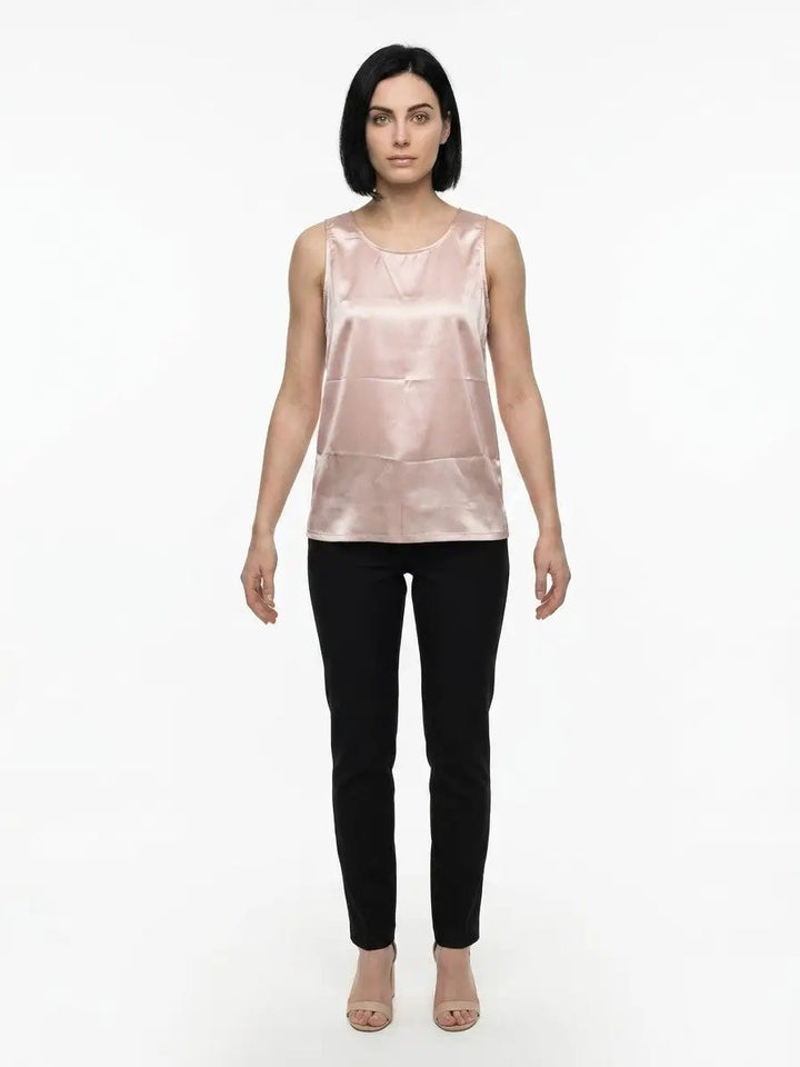 Dolce &amp; Gabbana Sample Sale | Dolce &amp; Gabbana Pink Elastane Tank Tops - | Designer outlet