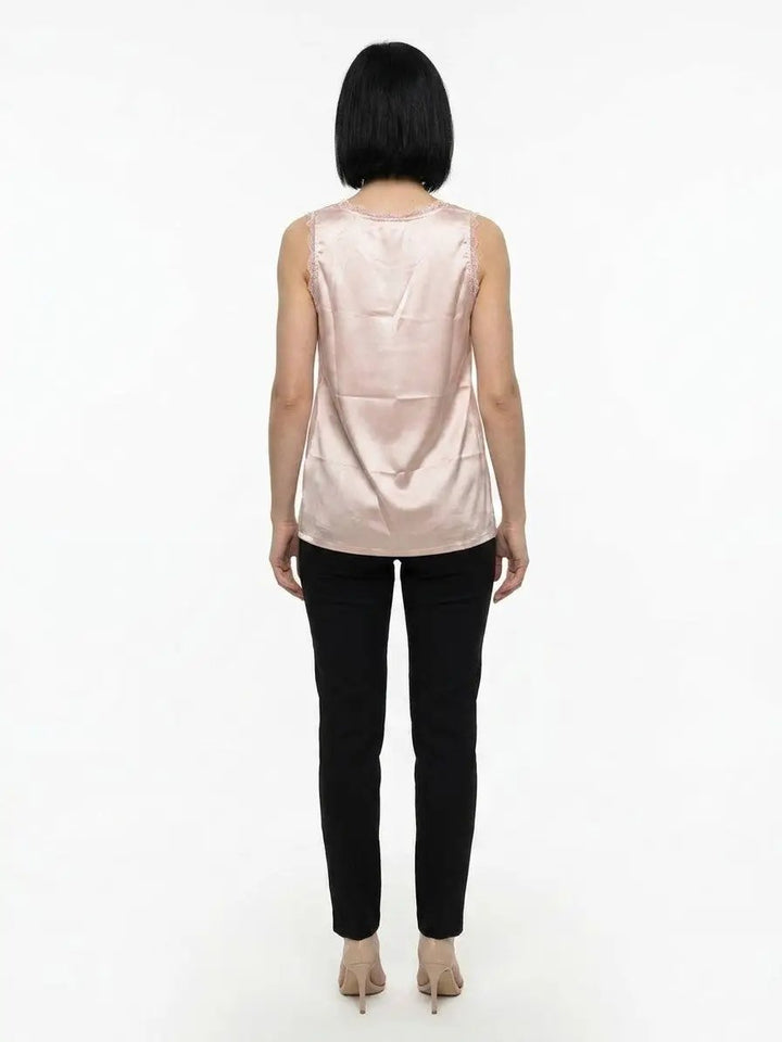 Dolce &amp; Gabbana Sample Sale | Dolce &amp; Gabbana Pink Elastane Tank Tops - | Designer outlet
