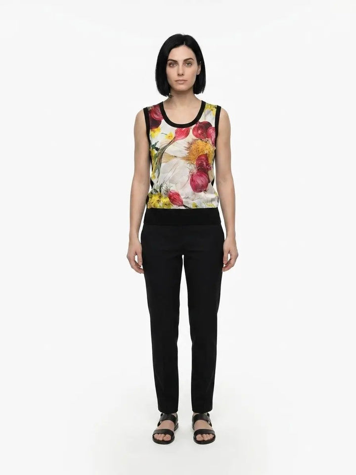 Dolce &amp; Gabbana Sample Sale | Dolce &amp; Gabbana Multicolor Cotton Tank Tops - | Designer outlet