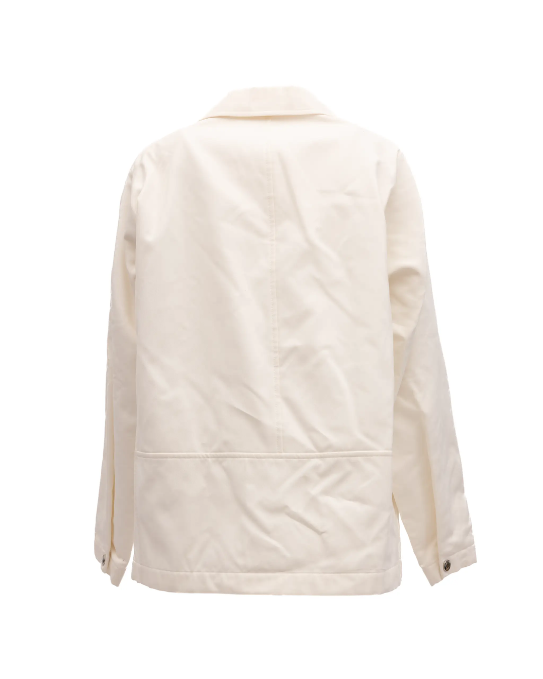 Valentino Garavani Sample Sale | Valentino Garavani Ivory Oversized Shirt Jacket - | Designer outlet