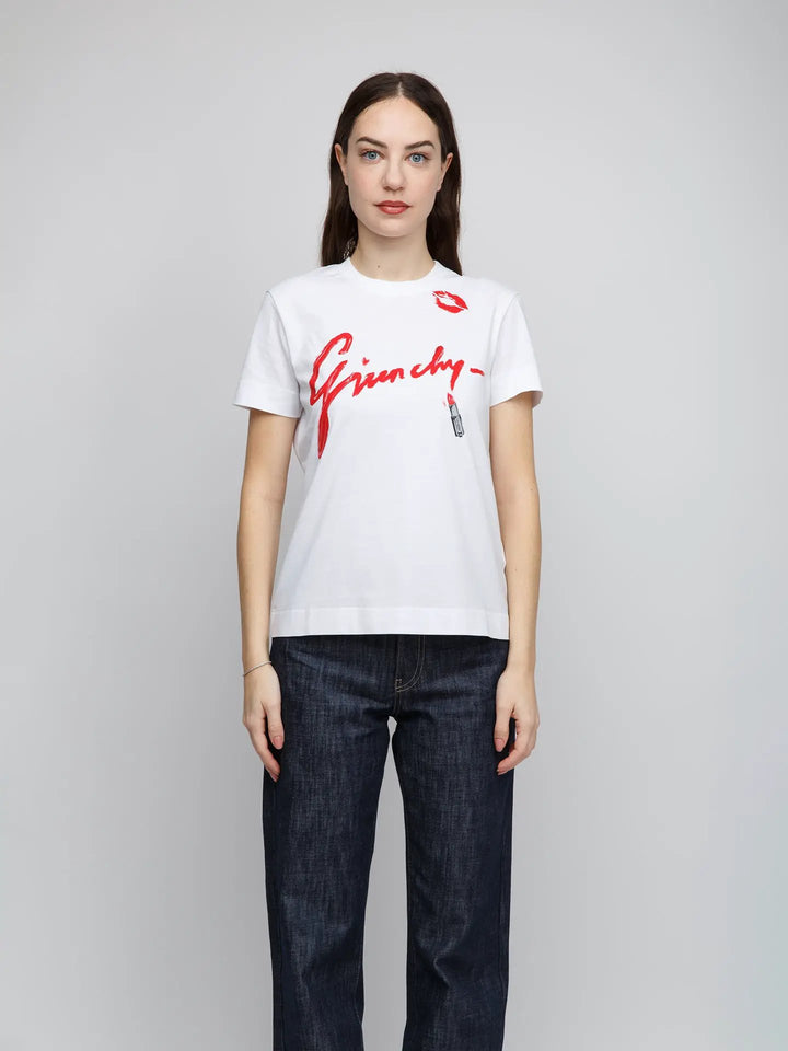 Givenchy Sample Sale | Givenchy White Cotton T-Shirt - | Designer outlet
