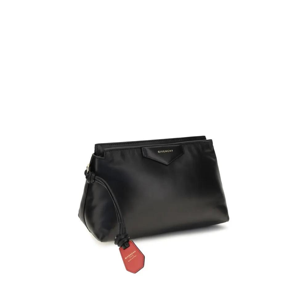 Givenchy Sample Sale | Givenchy Black Lamb Ovis Aries Clutch Bag - | Designer outlet