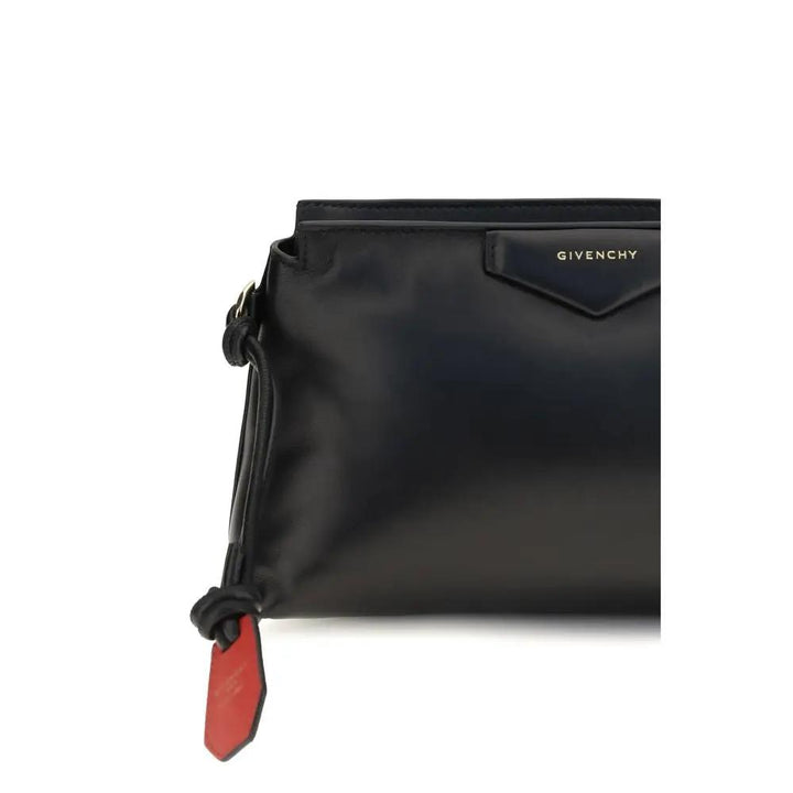 Givenchy Sample Sale | Givenchy Black Lamb Ovis Aries Clutch Bag - | Designer outlet