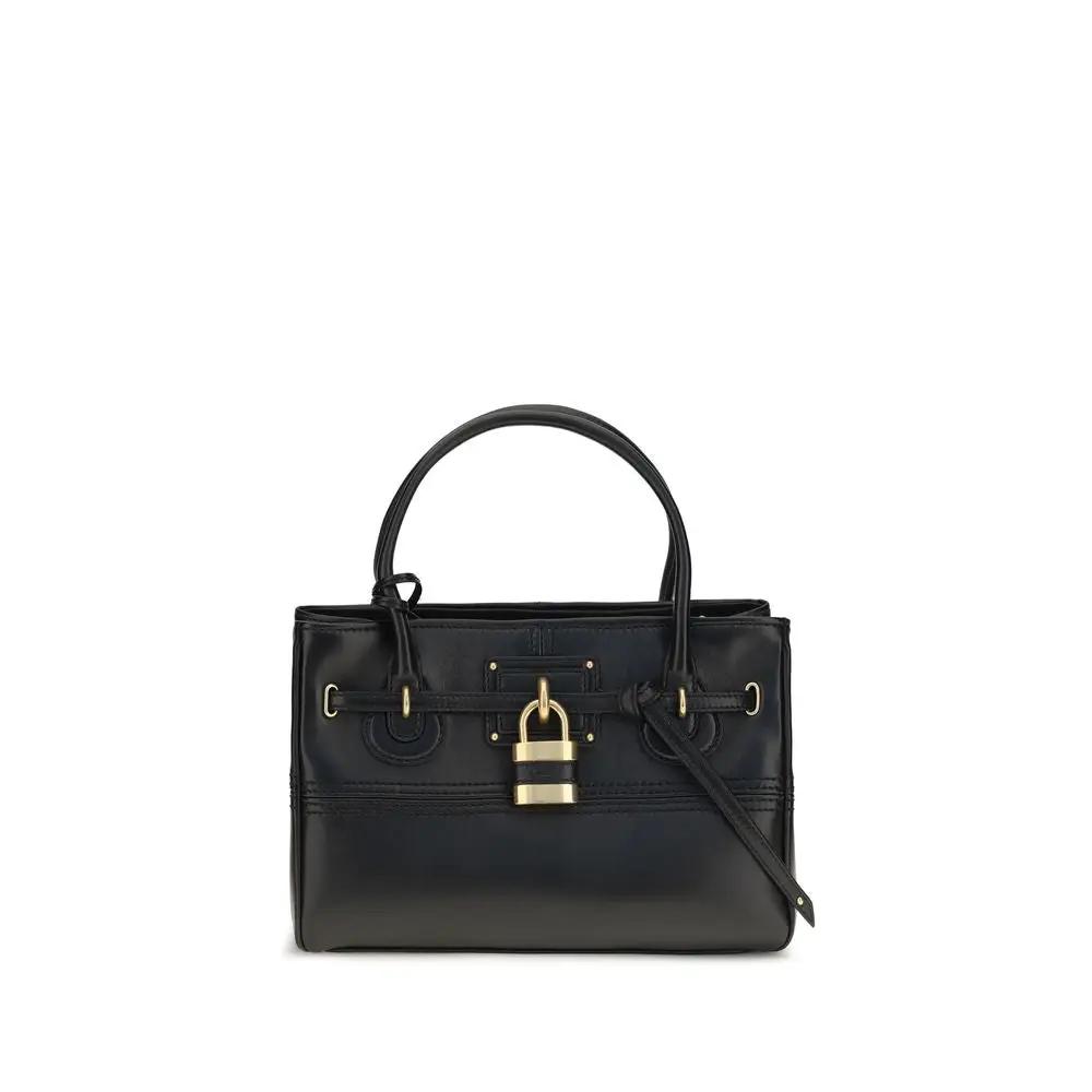 Chloé Sample Sale | Chloé Black Buffalo Leather Shoulder Bag - | Designer outlet