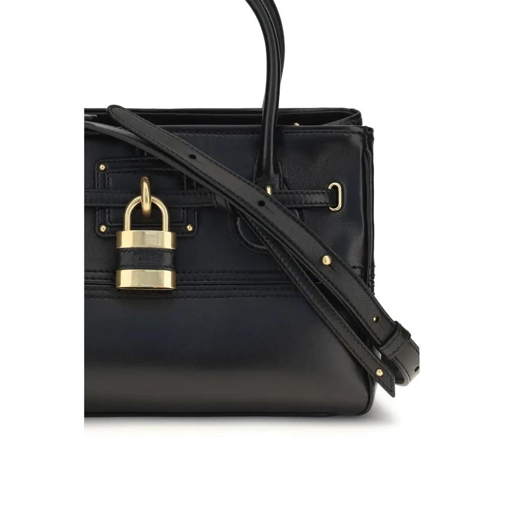 Chloé Sample Sale | Chloé Black Buffalo Leather Shoulder Bag - | Designer outlet