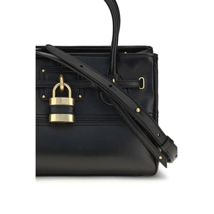 Chloé Sample Sale | Chloé Black Buffalo Leather Shoulder Bag - | Designer outlet