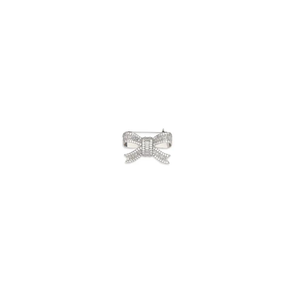 Self-Portrait Sample Sale | Self-Portrait Silver Brass Broch - | Designer outlet