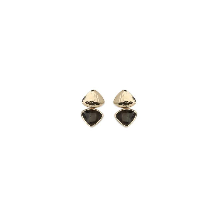 Self-Portrait Sample Sale | Self-Portrait Gold Brass Earrings - | Designer outlet