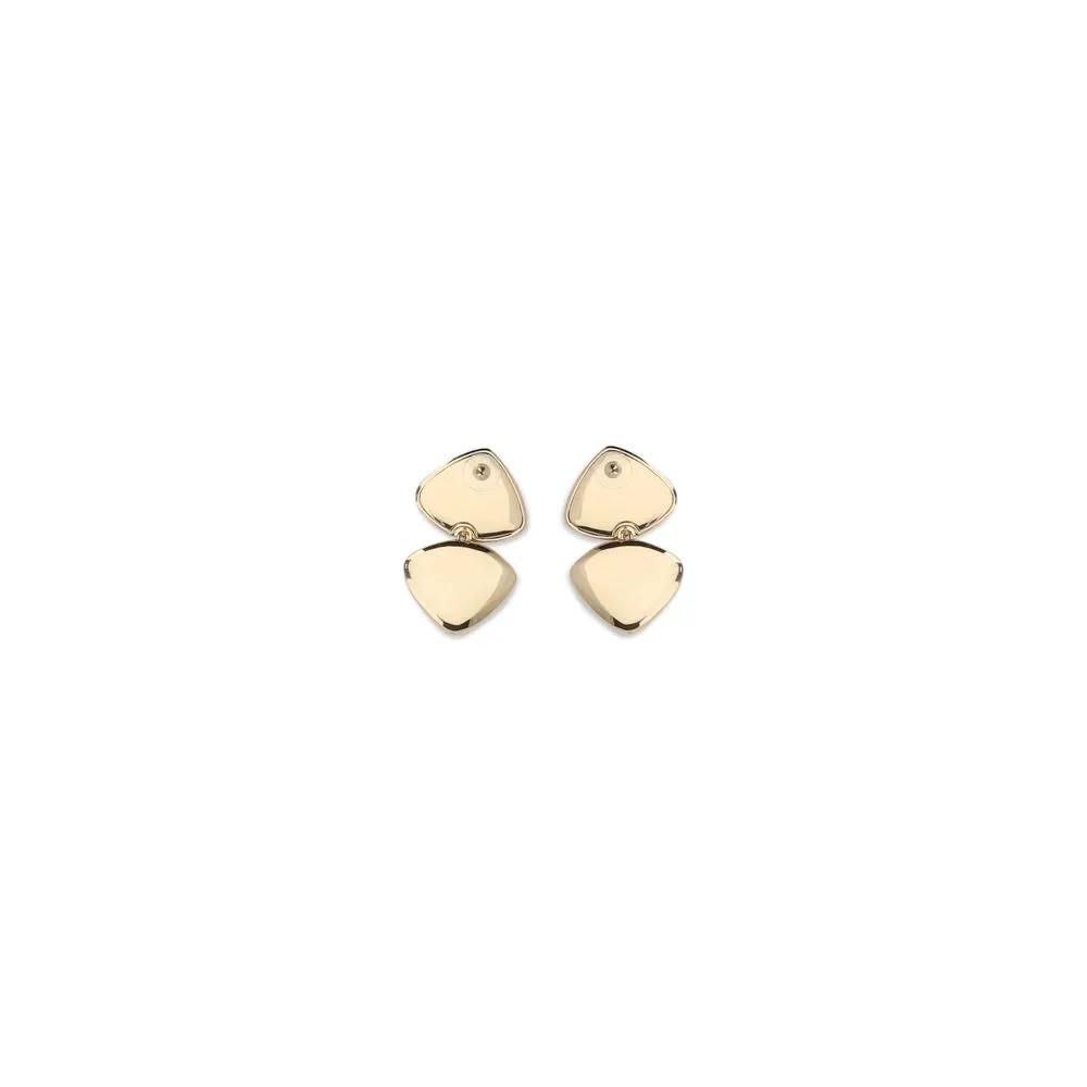 Self-Portrait Sample Sale | Self-Portrait Gold Brass Earrings - | Designer outlet