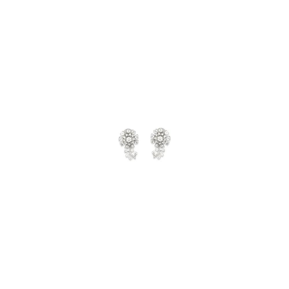 Self-Portrait Sample Sale | Self-Portrait Silver Brass Earrings - | Designer outlet