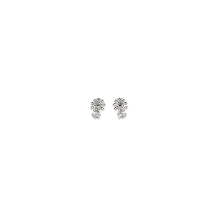 Self-Portrait Sample Sale | Self-Portrait Silver Brass Earrings - | Designer outlet