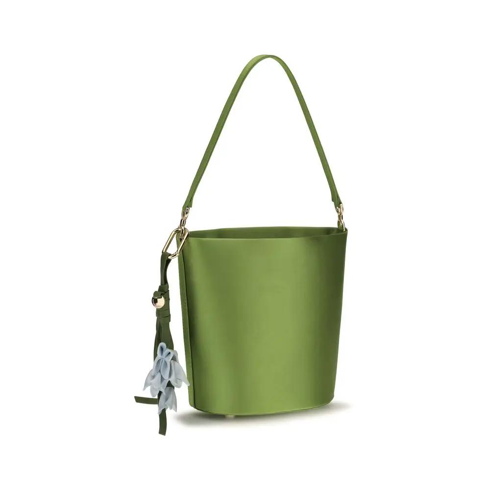 Self-Portrait Sample Sale | Self-Portrait Bicolor Polyester Backet Bag - | Designer outlet