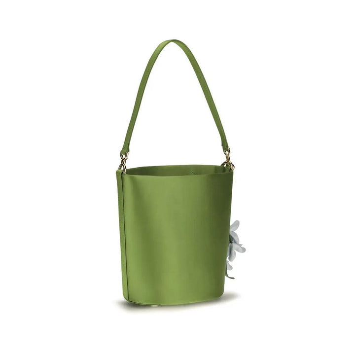Self-Portrait Sample Sale | Self-Portrait Bicolor Polyester Backet Bag - | Designer outlet