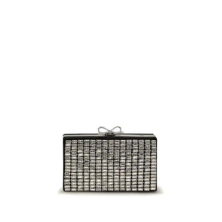 Self-Portrait Sample Sale | Self-Portrait Silver Glass Clutch Bag - | Designer outlet