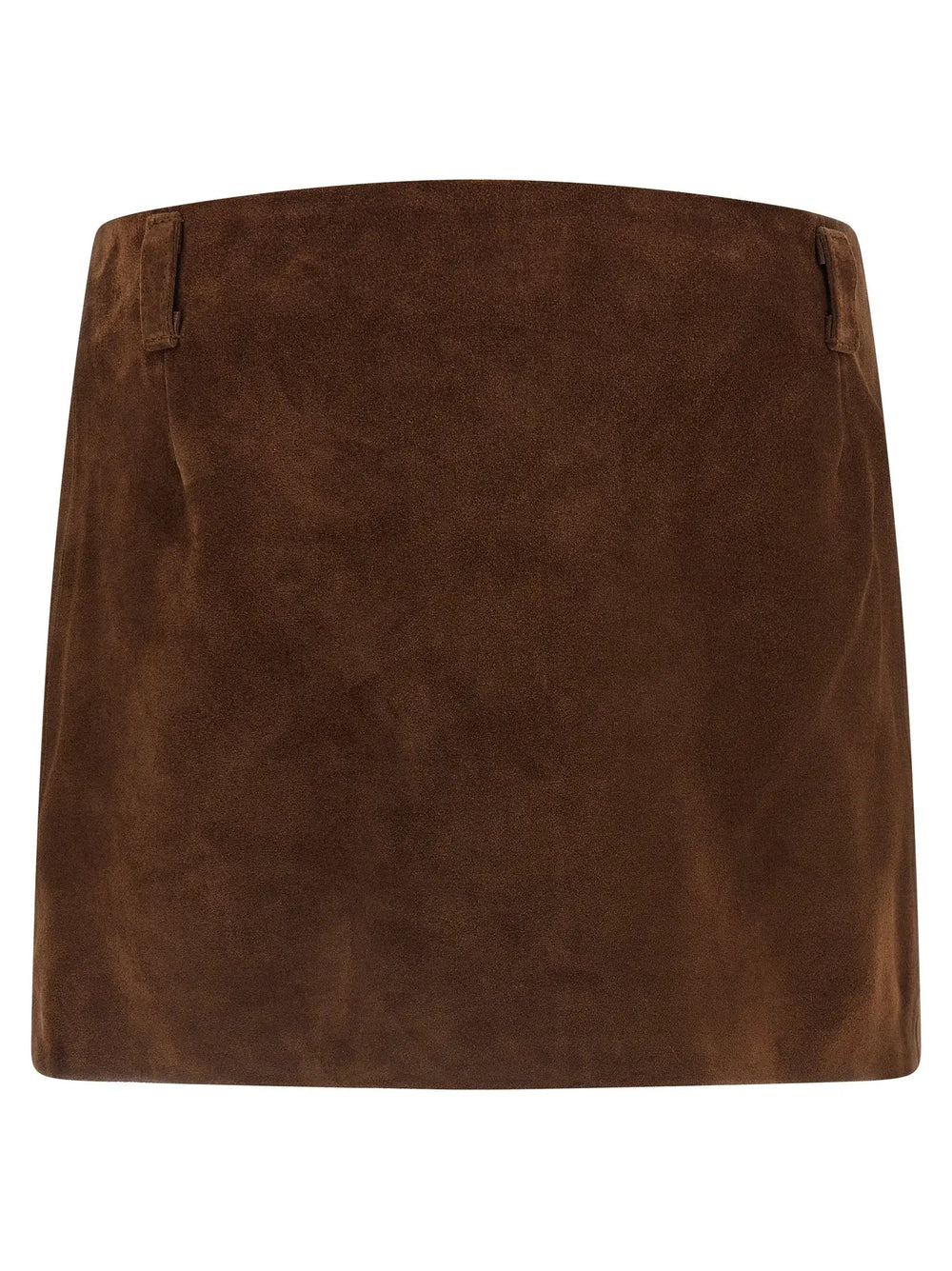 Marni Sample Sale | Marni Brown Calfskin Long Skirt - | Designer outlet