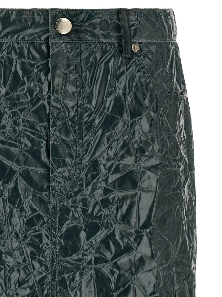 Marni Sample Sale | Marni Bicolor Polyester Midi Skirt - | Designer outlet