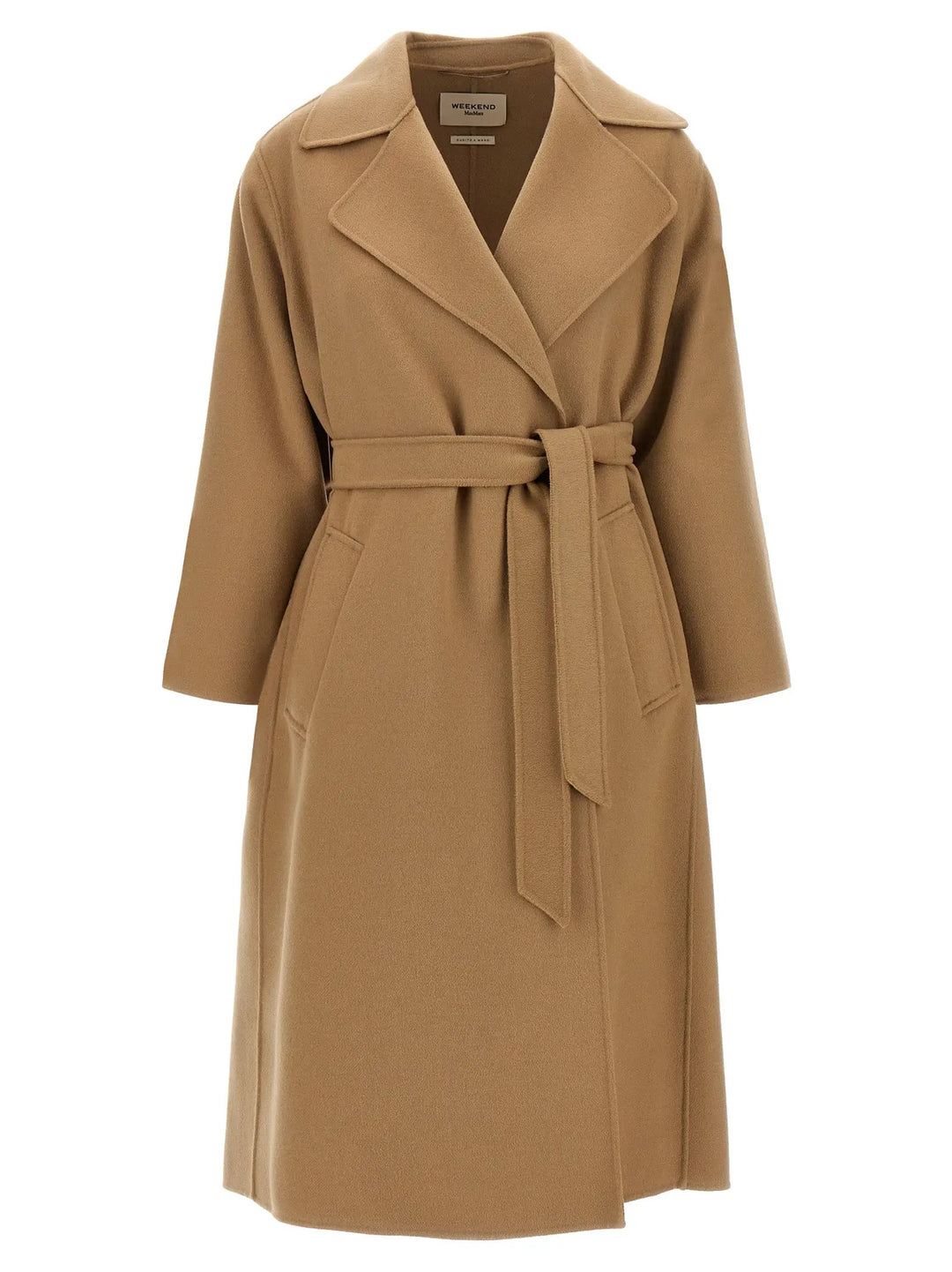 Max Mara Sample Sale | Max Mara Beige Virgin Wool Coat - | Designer outlet