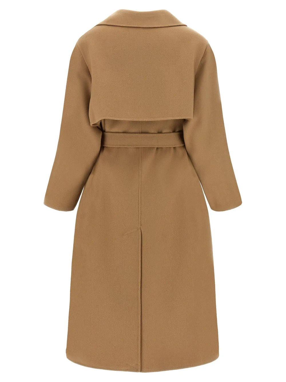 Max Mara Sample Sale | Max Mara Beige Virgin Wool Coat - | Designer outlet
