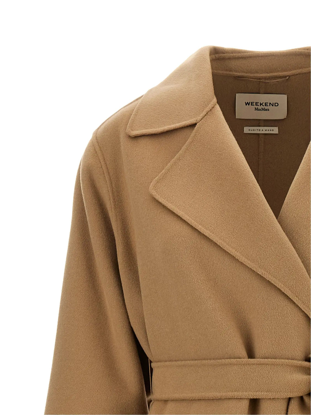Max Mara Sample Sale | Max Mara Beige Virgin Wool Coat - | Designer outlet