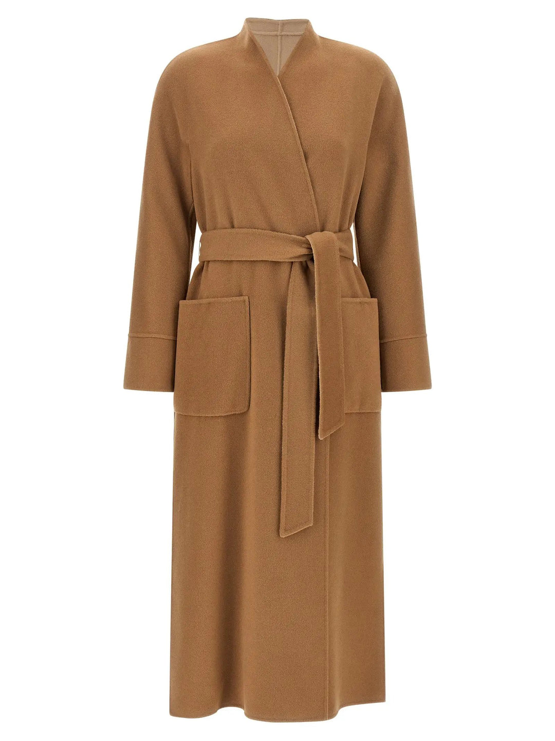 Max Mara Sample Sale | Max Mara Beige Wool Coat - | Designer outlet