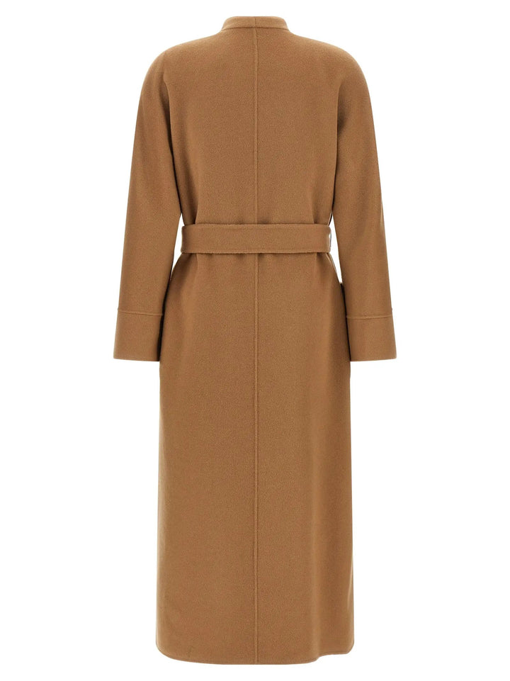Max Mara Sample Sale | Max Mara Beige Wool Coat - | Designer outlet