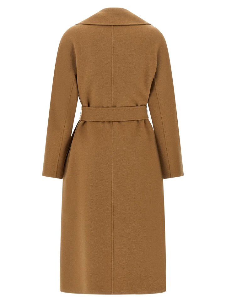 Max Mara Sample Sale | Max Mara Beige Virgin Wool Coat - | Designer outlet