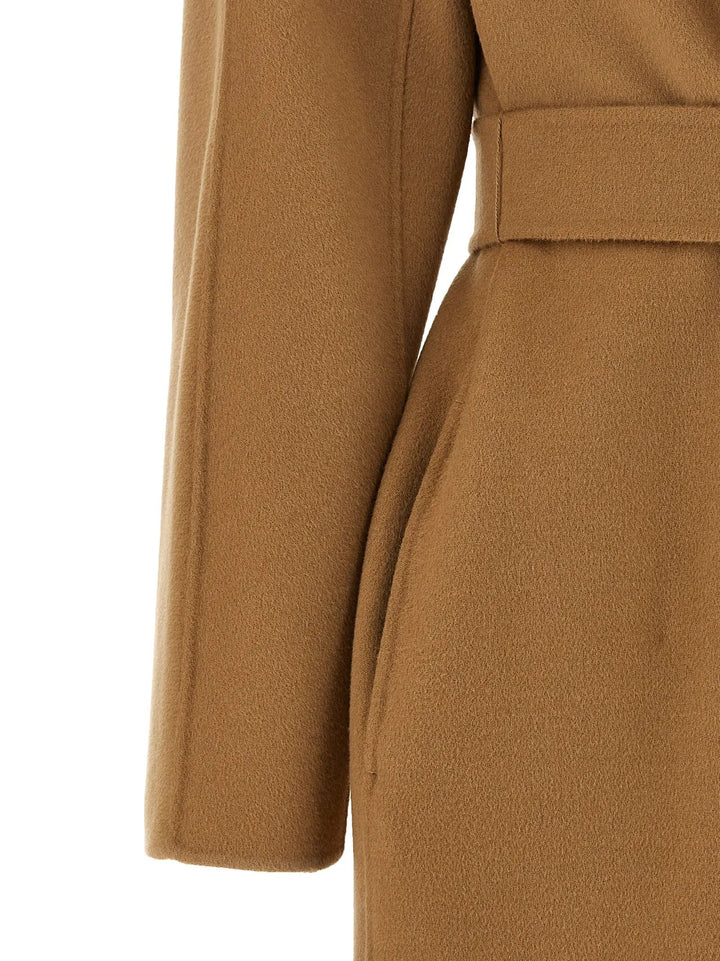 Max Mara Sample Sale | Max Mara Beige Virgin Wool Coat - | Designer outlet