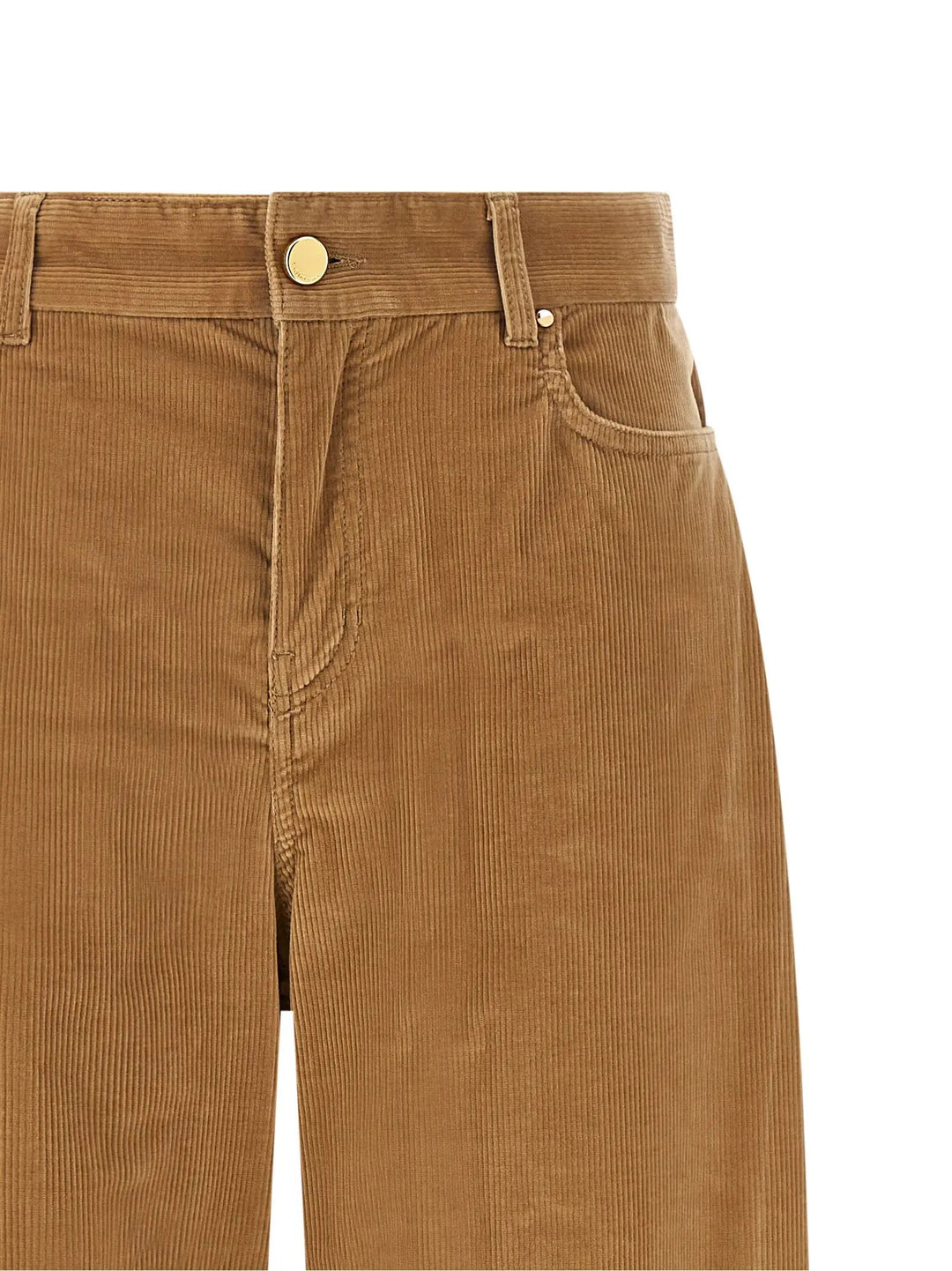 Max Mara Sample Sale | Max Mara Beige Cotton Casual Pants - | Designer outlet