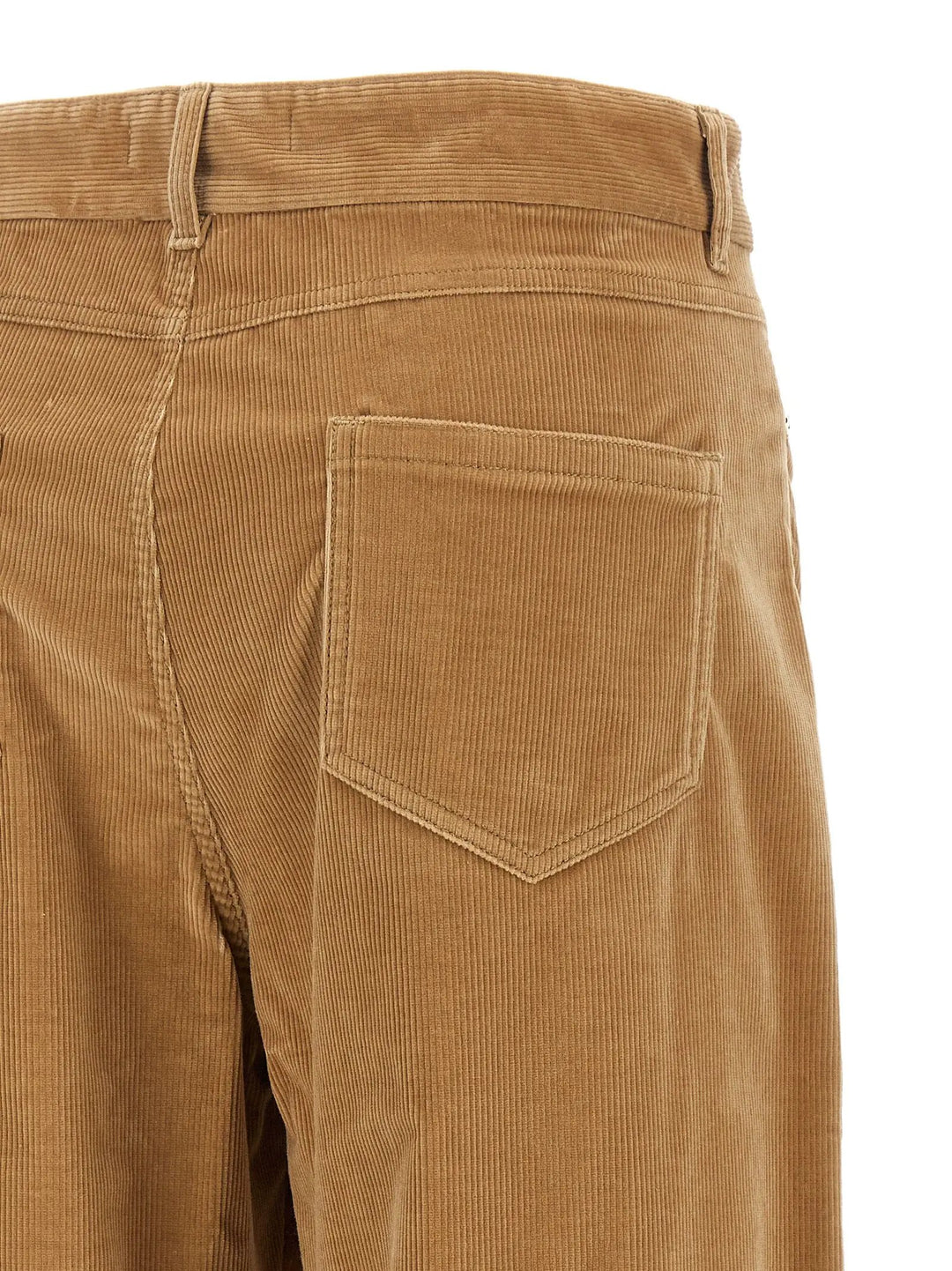 Max Mara Sample Sale | Max Mara Beige Cotton Casual Pants - | Designer outlet