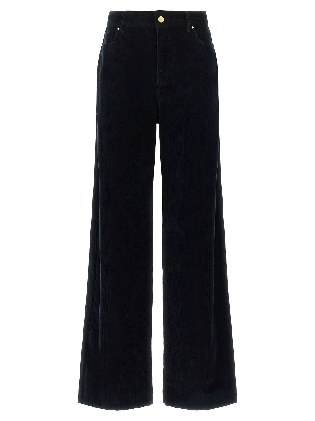 Max Mara Sample Sale | Max Mara Blue Cotton Casual Pants - | Designer outlet