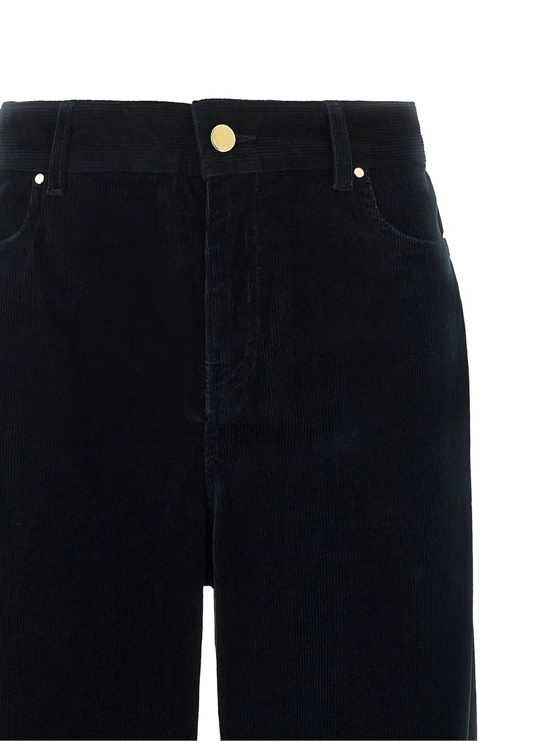 Max Mara Sample Sale | Max Mara Blue Cotton Casual Pants - | Designer outlet