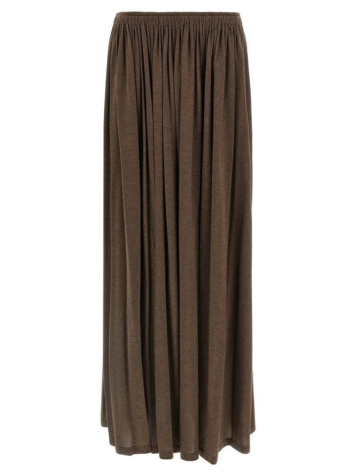 Max Mara Sample Sale | Max Mara Brown Lyocell Mini Skirt - | Designer outlet