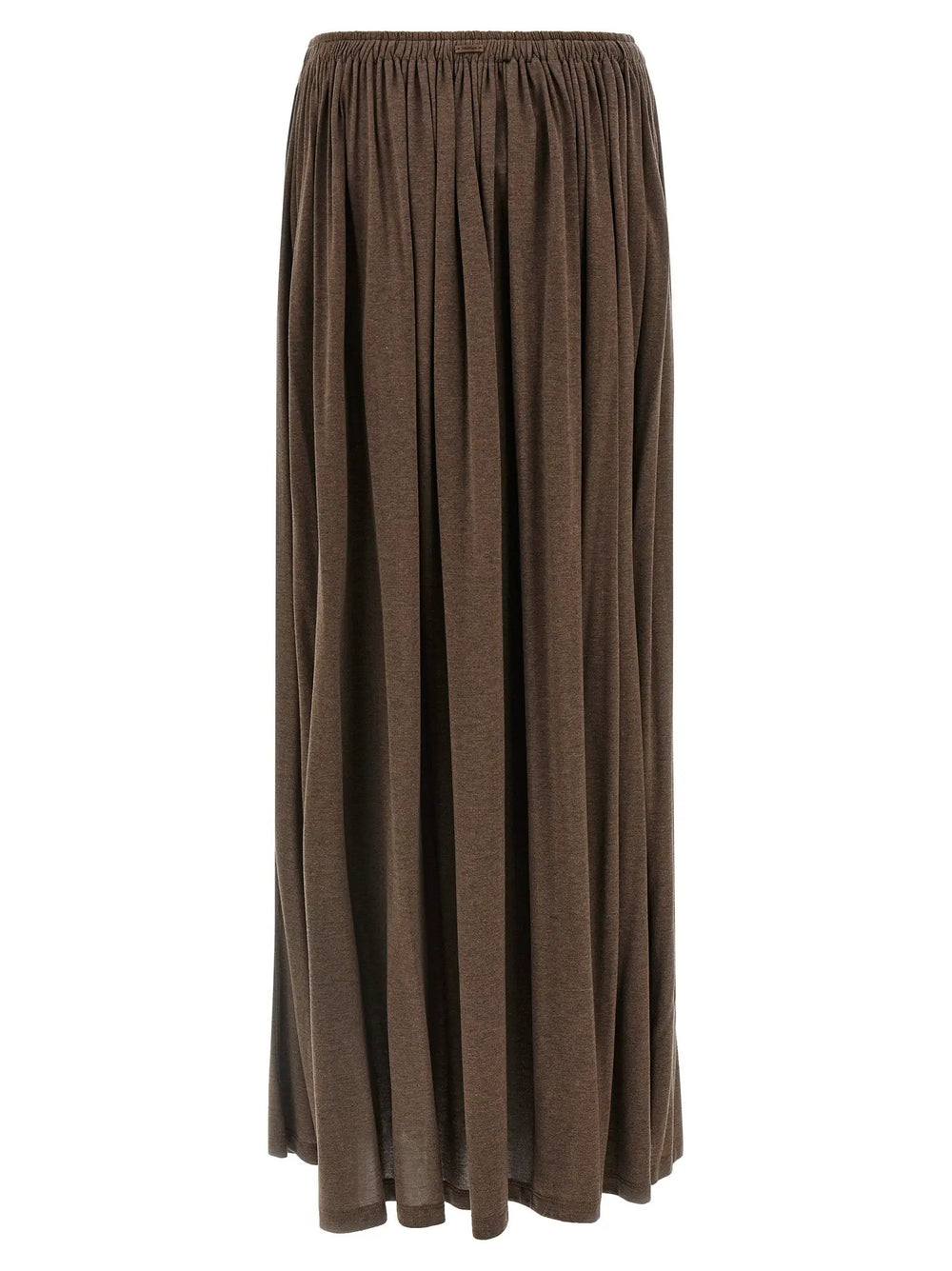 Max Mara Sample Sale | Max Mara Brown Lyocell Mini Skirt - | Designer outlet