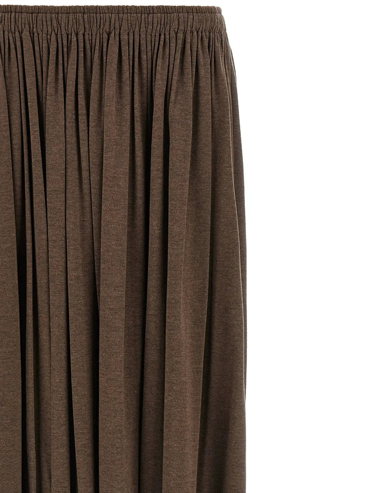 Max Mara Sample Sale | Max Mara Brown Lyocell Mini Skirt - | Designer outlet