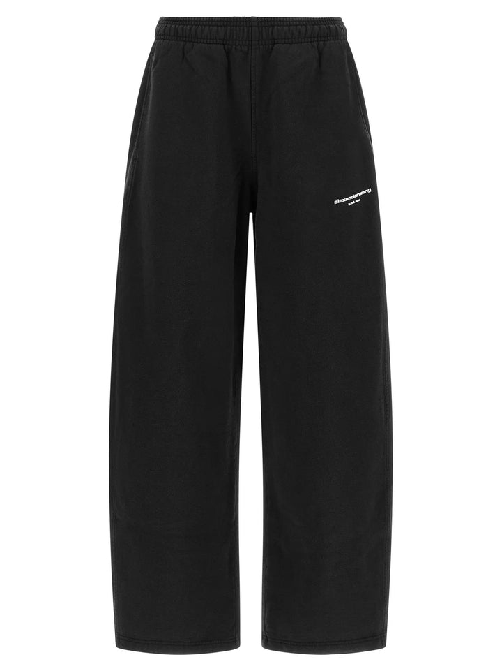 Alexander Wang Sample Sale | Alexander Wang Black Cotton Athletic Pants - | Designer outlet