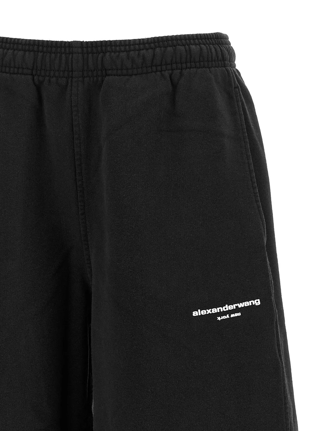 Alexander Wang Sample Sale | Alexander Wang Black Cotton Athletic Pants - | Designer outlet